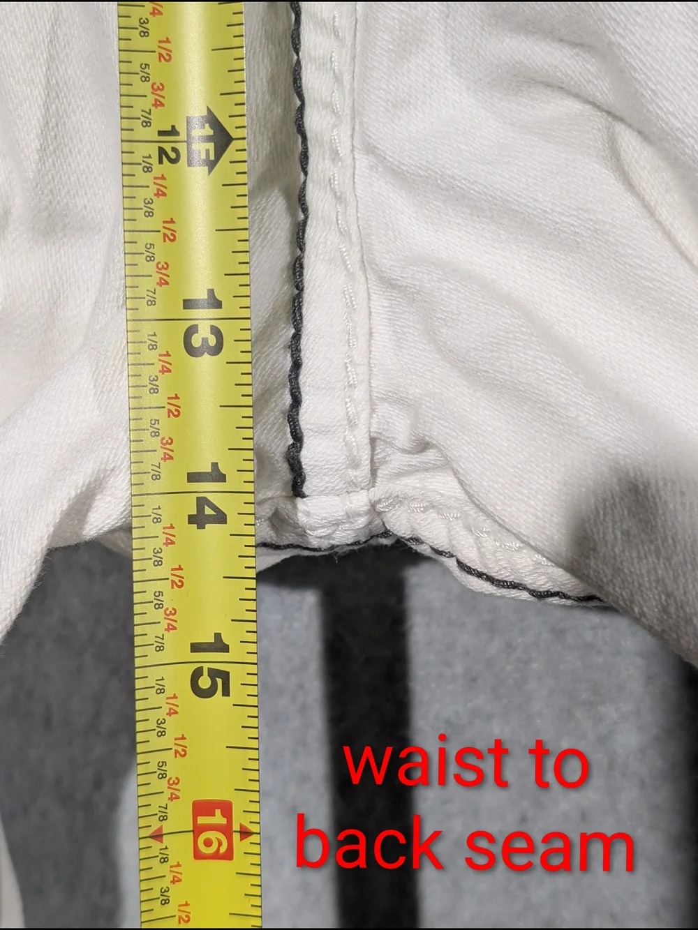 NWT True Religion Nathan Giant Big T Jeans White Size 31 - 2000s USA MADE  HTF!